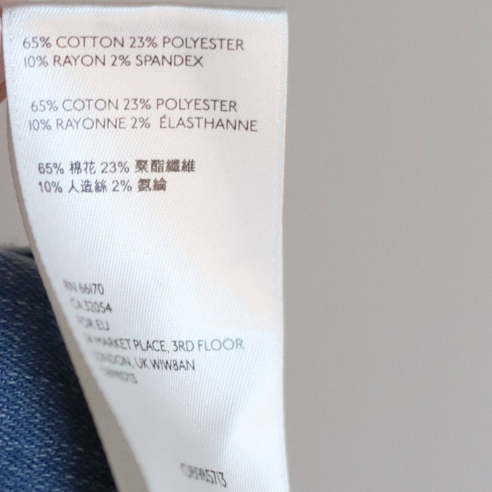 Pilcro by Anthropologie High-Rise Denim Leggings‎ | Size 26 - Picture 5 of 5
